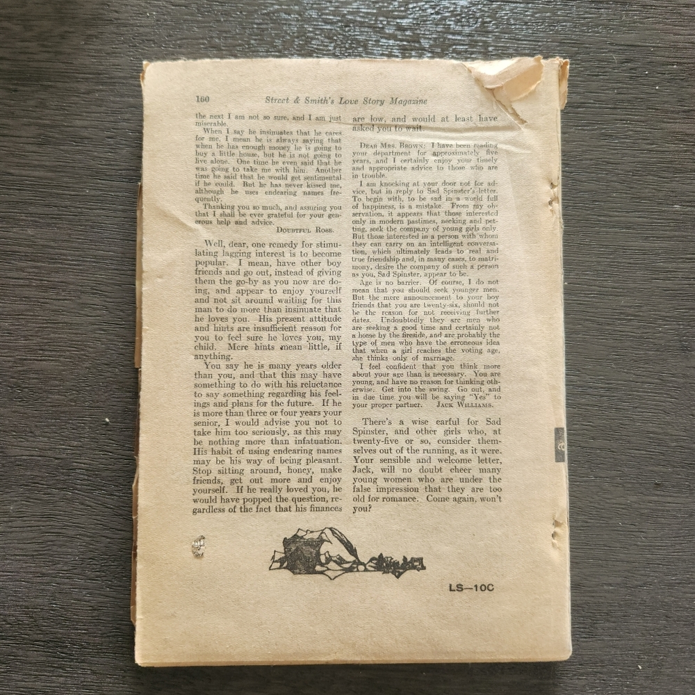 1932 Love Story magazine